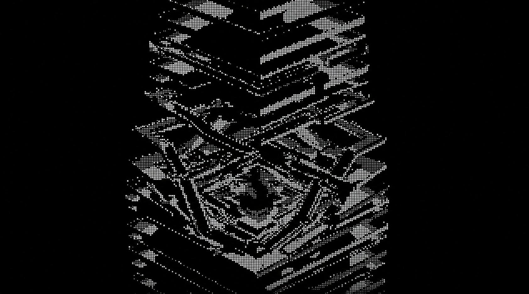 ASCII isometric city
